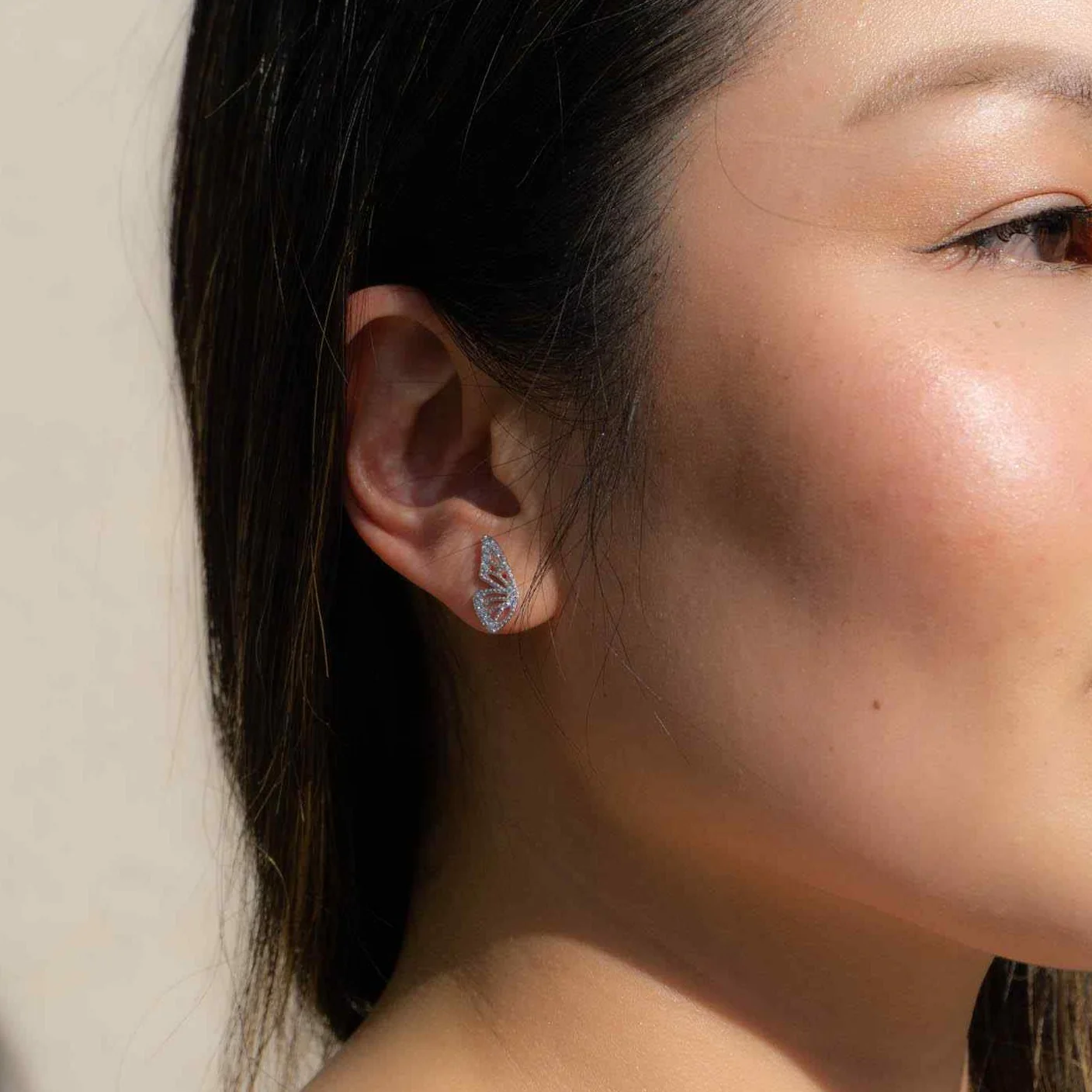 Butterfly Wing Earrings - Image 3