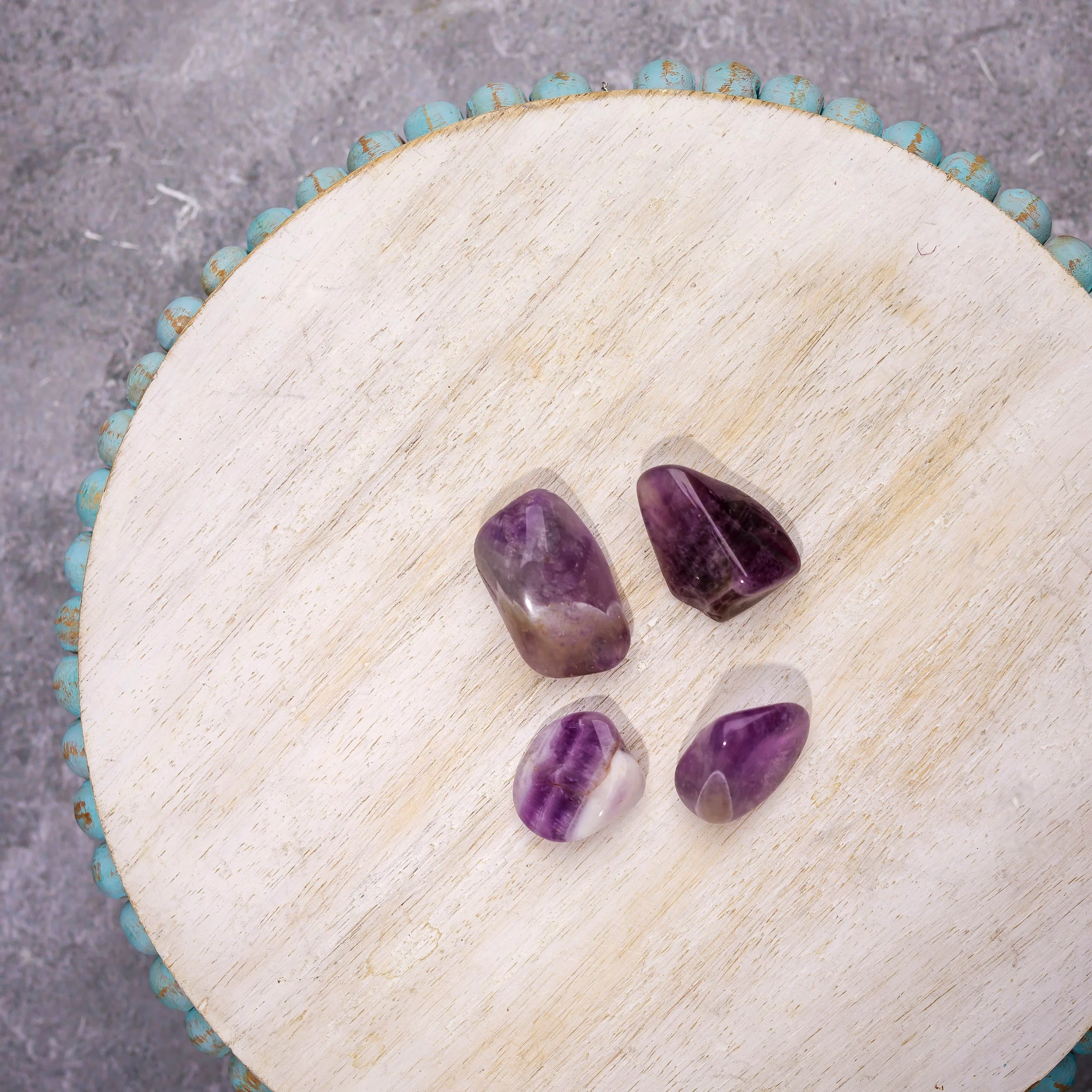 Chevron Amethyst Tumble - Image 3