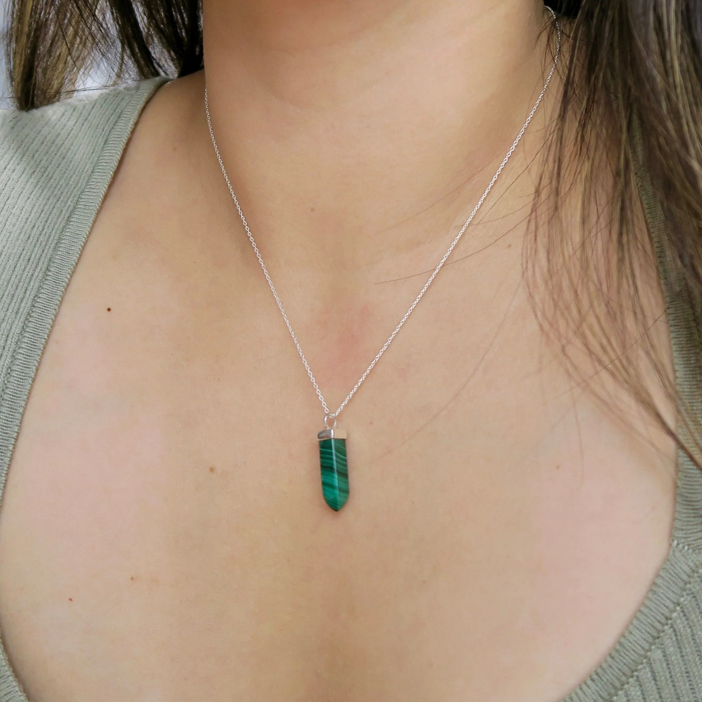 Crystal Pendant Necklace - Image 4