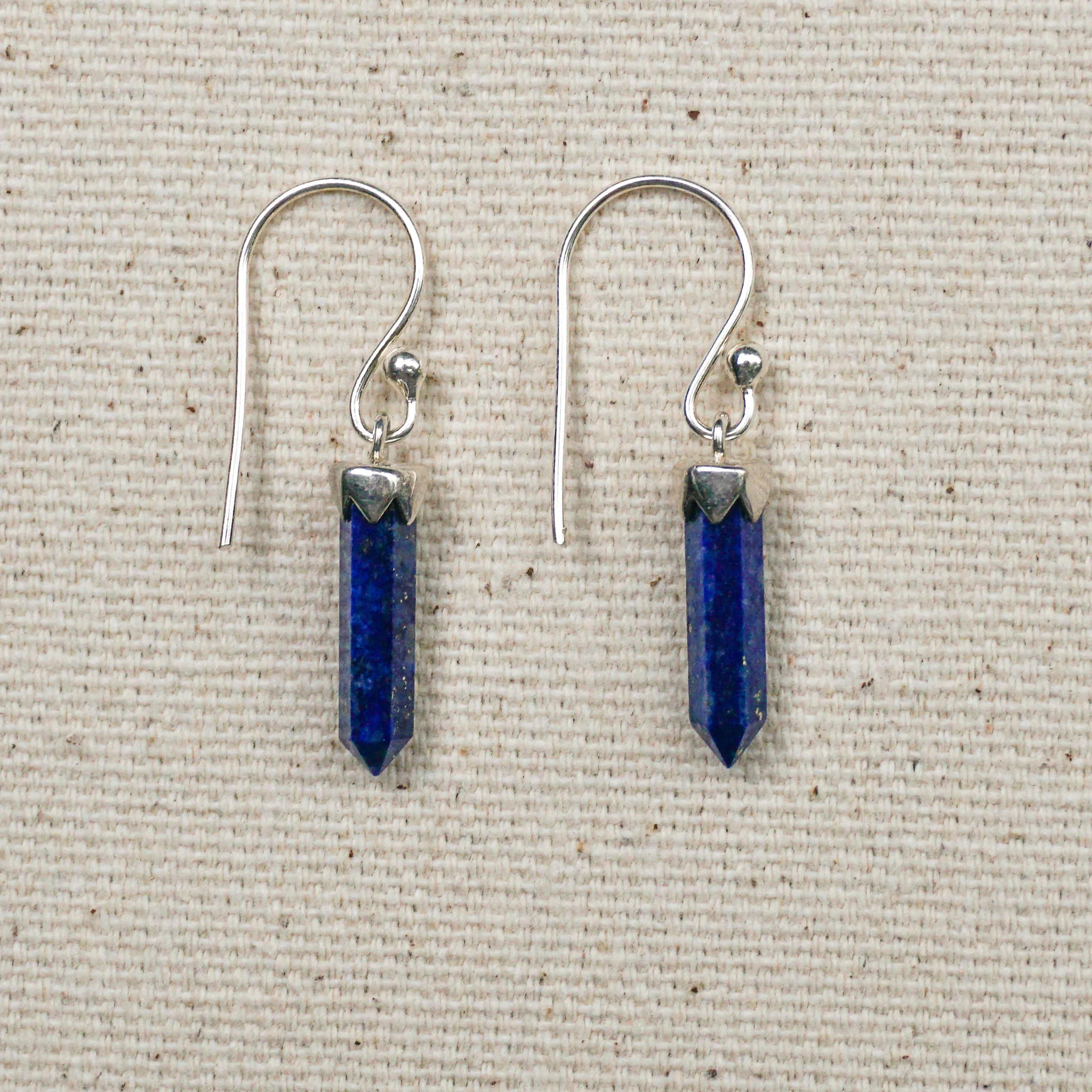Dainty Crystal Point Earrings - Image 6