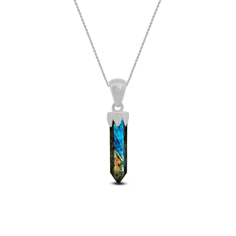 Dainty Crystal Point Necklace - Image 14