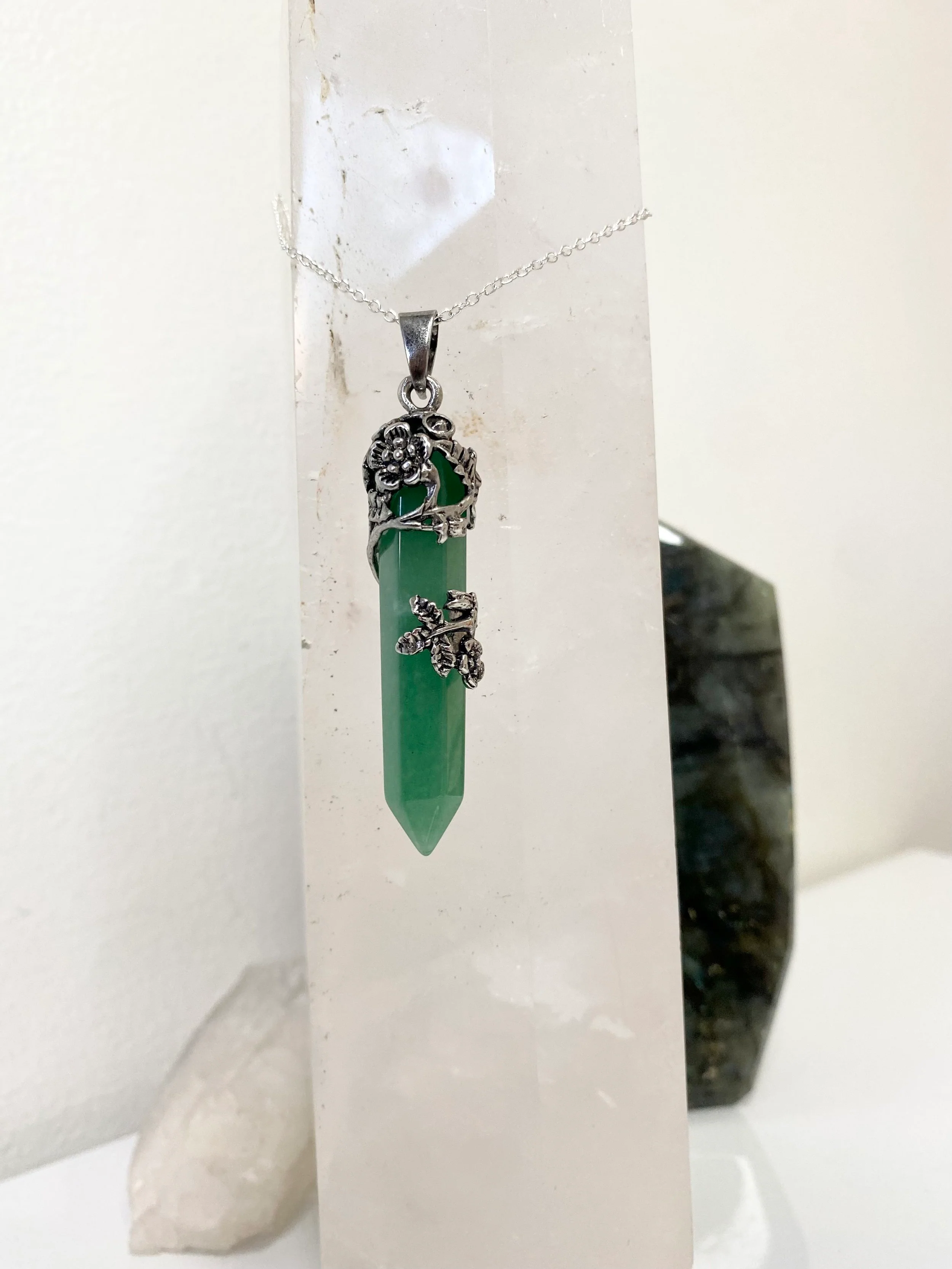 Floral Wrap Crystal Point - Image 3