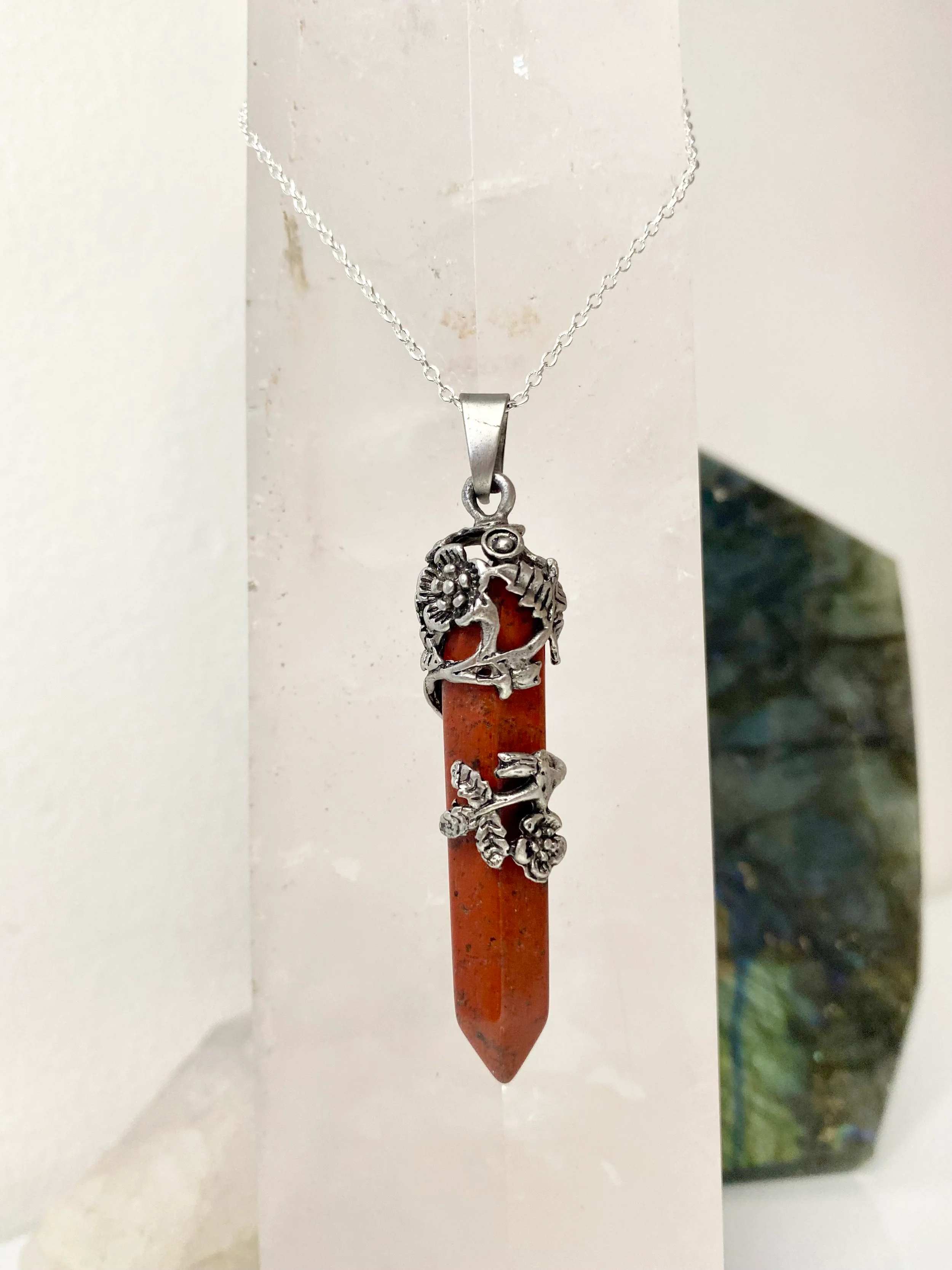 Floral Wrap Crystal Point - Image 4