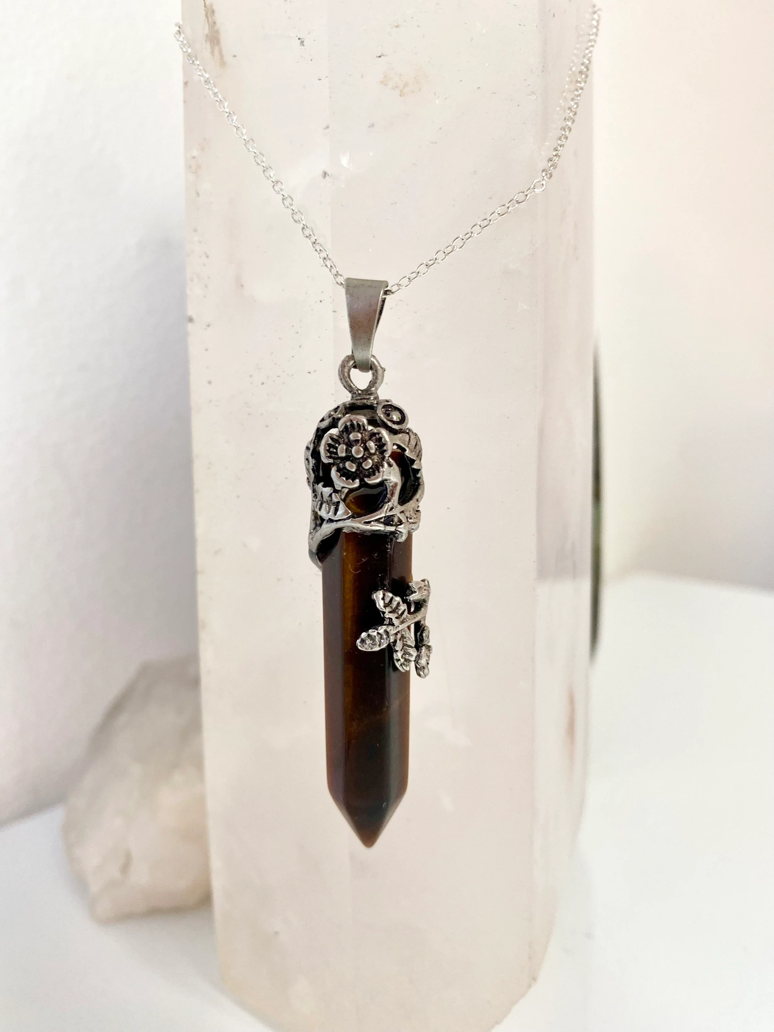 Floral Wrap Crystal Point - Image 6