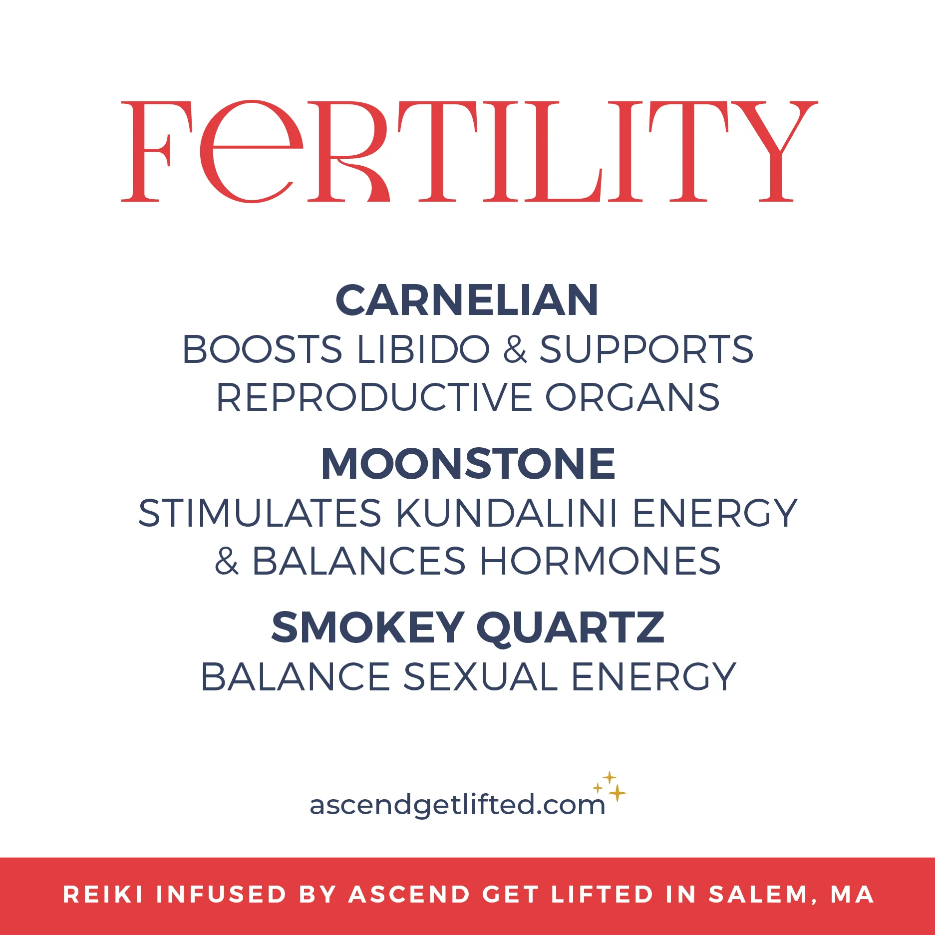 Intention Crystals Set - Fertility - Image 4