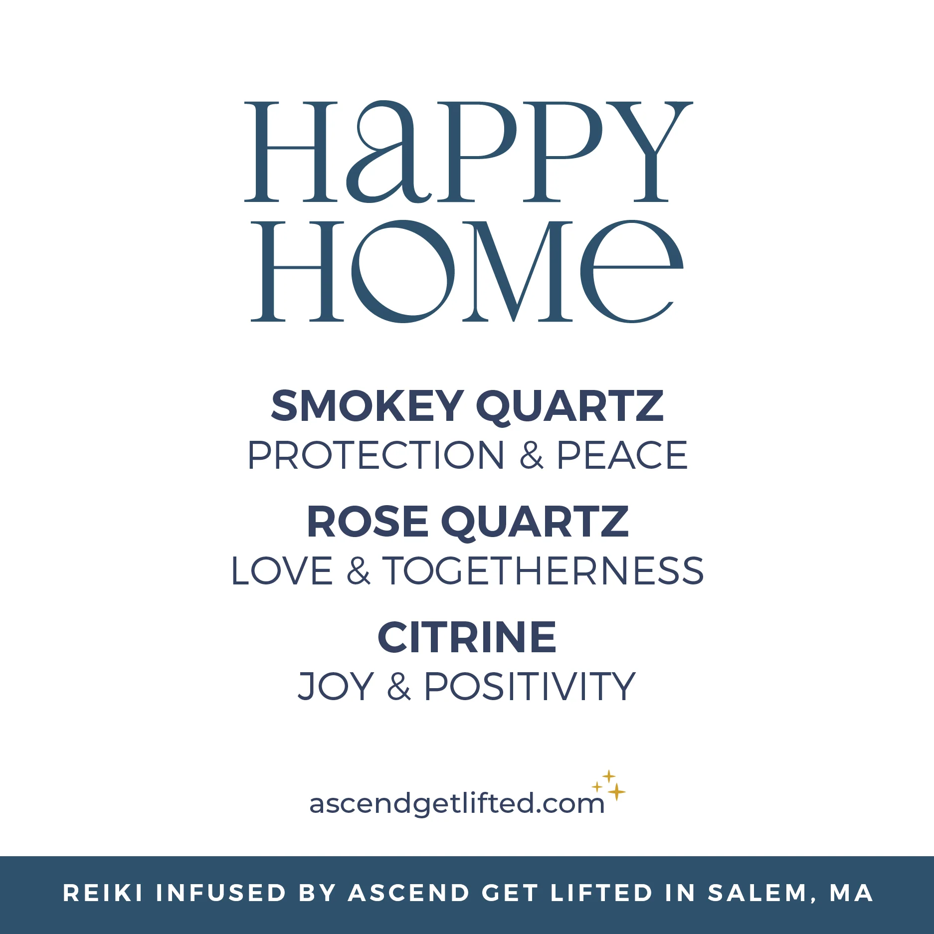 Intention Crystals Set - Happy Home - Image 4