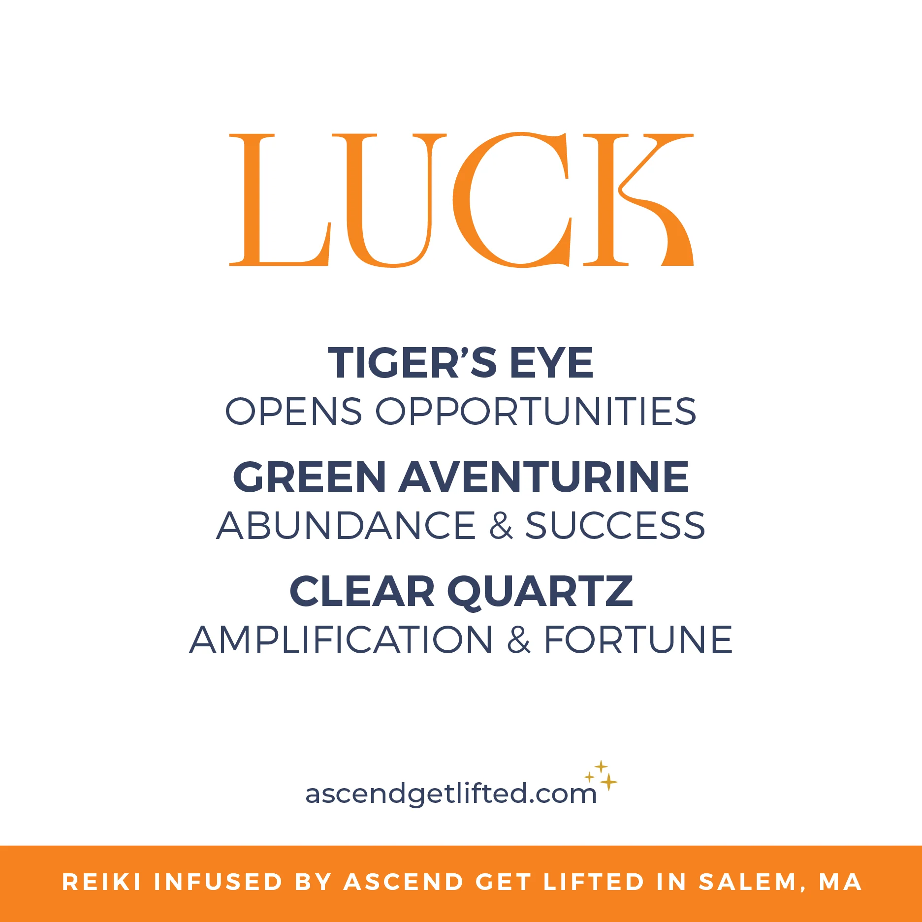 Intention Crystals Set - Luck - Image 4