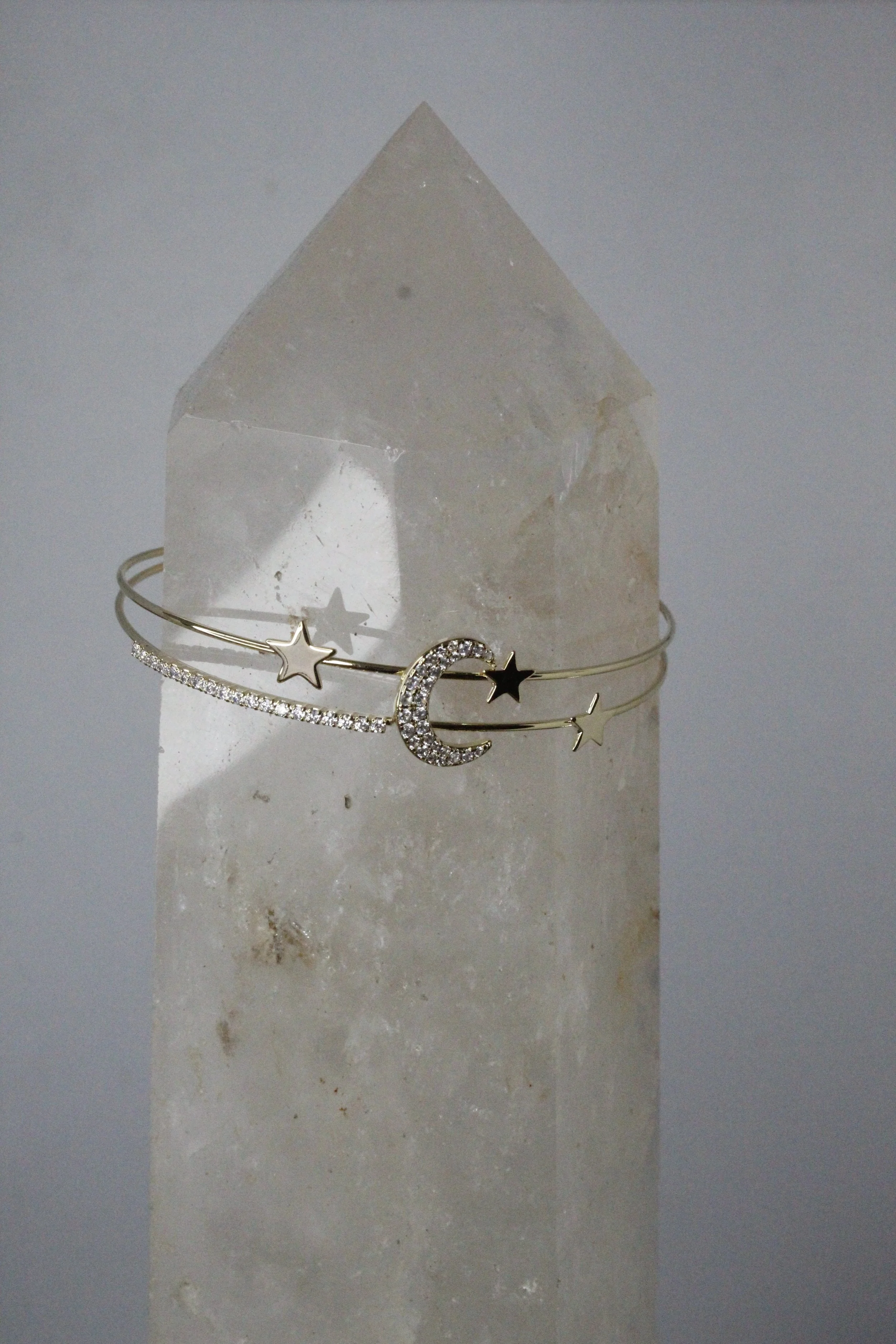Moon & Star Cuff Bracelet - Image 3