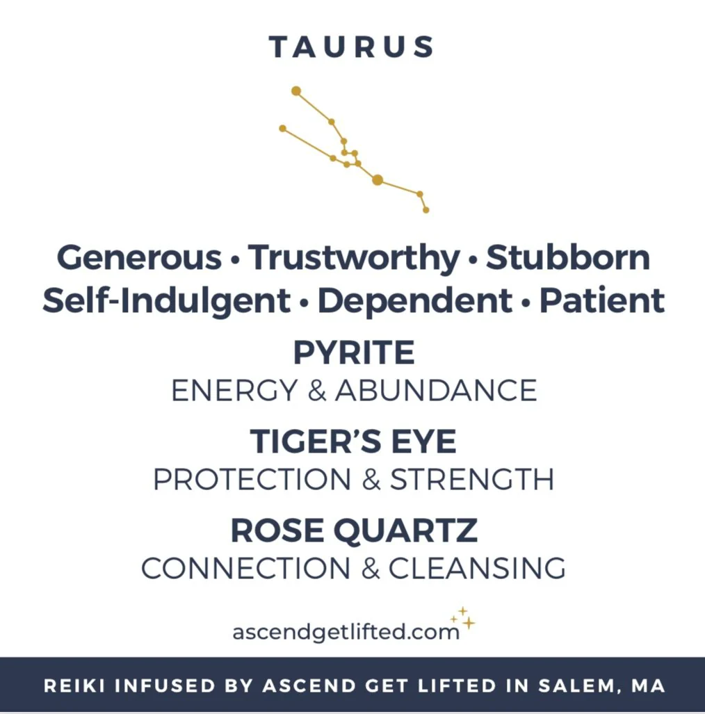 Zodiac Crystals Set - Taurus - Image 5